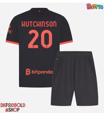 AC Milan Omari Hutchinson #20 Tredje trøje Børn 2026-27 Kort ærmer (+ korte bukser)